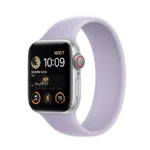 Apple-Watch-SE-Purple-Fog-Silver-Aluminum-Case-with-Solo-Loop
