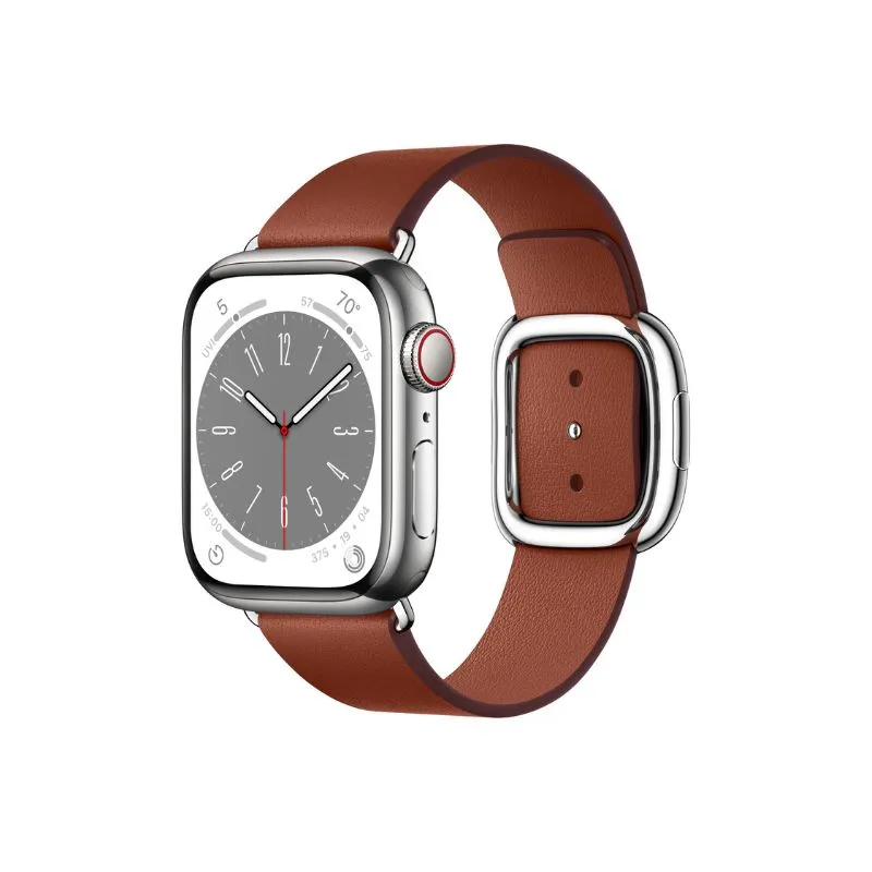 Apple-Watch-Series-8-Silver-Stainless-Steel-Case-with-Modern-Buckle-umber