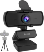 Fifine K420 Webcam 1440P, 2K Web Camera With Privacy Cover & Tripod