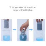 mop Microfiber water absorption test