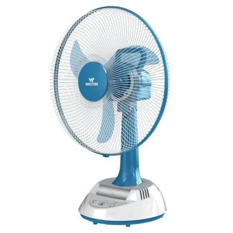 Walton Rechargeable Fan W17OA-AS (17")-Stand-Blue, Base-White