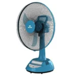 Walton Rechargeable Fan W17OA-AS (17”)-Stand-Blue, Base-Blue