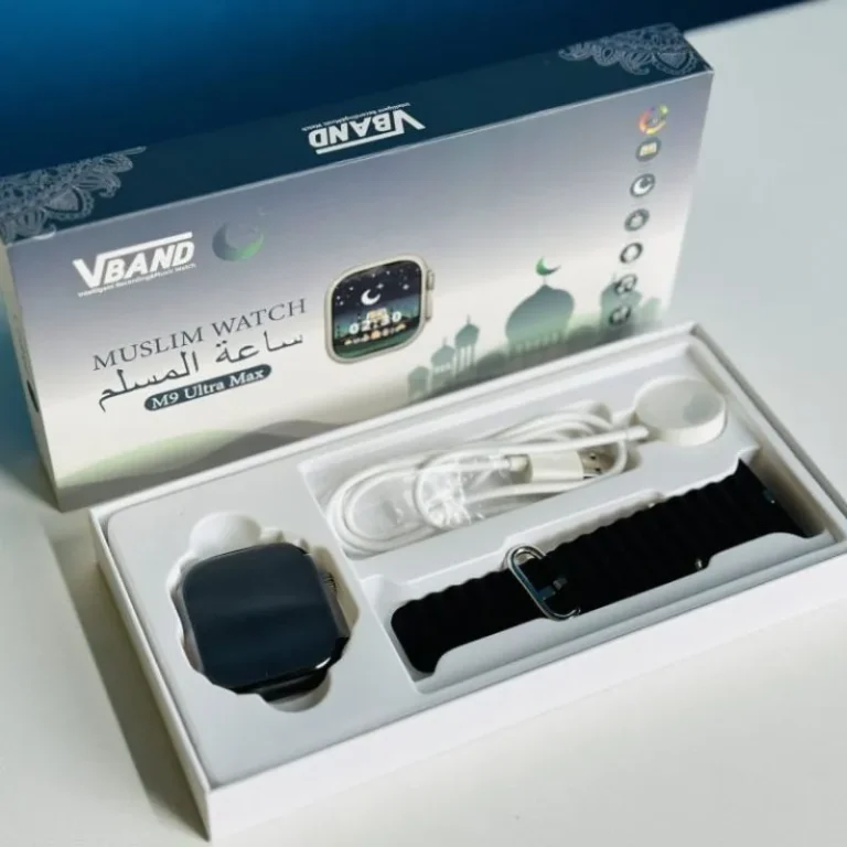 Muslim Smart Watch M9 Ultra Max-Black color