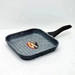 Kiam Die-Casting 26cm Grillpan With Glass Lid