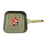 Kiam Die-Casting 26cm Grillpan With Glass Lid