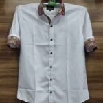 Exclusive Men's Full Sleeve Shirt- White color