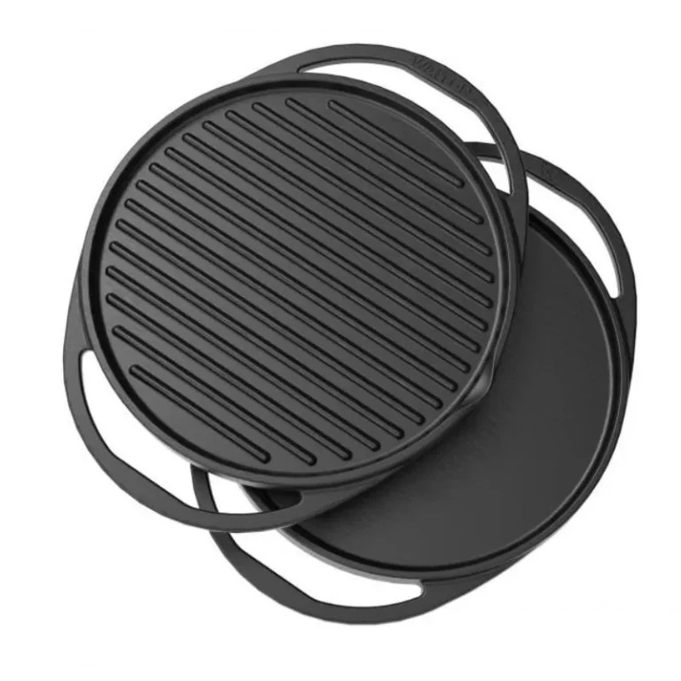 Walton Cookware WCW- Cast Iron Tawa N Grill 2 in 1 28cm