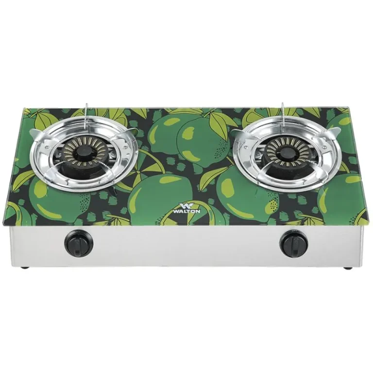 Walton Double Burner Glass Gas Stove (GD Eco 03) WGS-GDC11 (LPG)