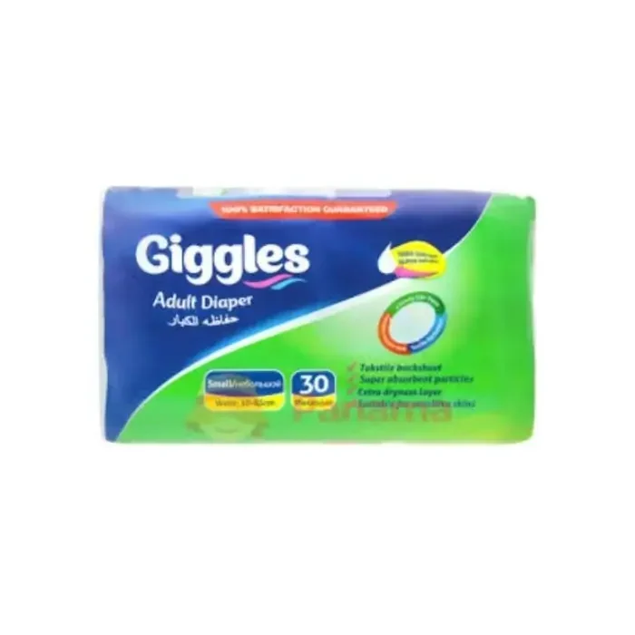 Giggles Adult Diaper Belt Small 30 pcs