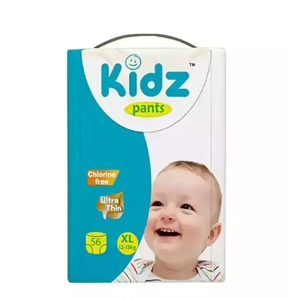 Kidz Baby Diaper Pants Style (12-18Kg) - XL 56pcs