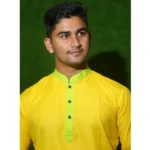 Panjabi Combo set-A for holud Program (yellow)