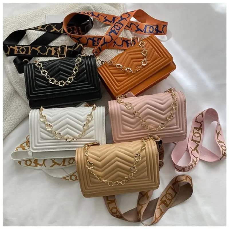 New Chevron Quilted Crossbody Bag for Women- RM2 (P-497)