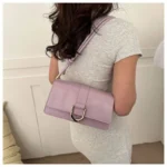 Casual Shoulder Strap Bag- RM37 (P-504) (Purple)