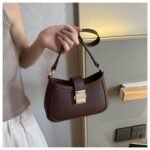 Minimalist Fashionable Armpit Bag- RM41 (P-507) (Brown)