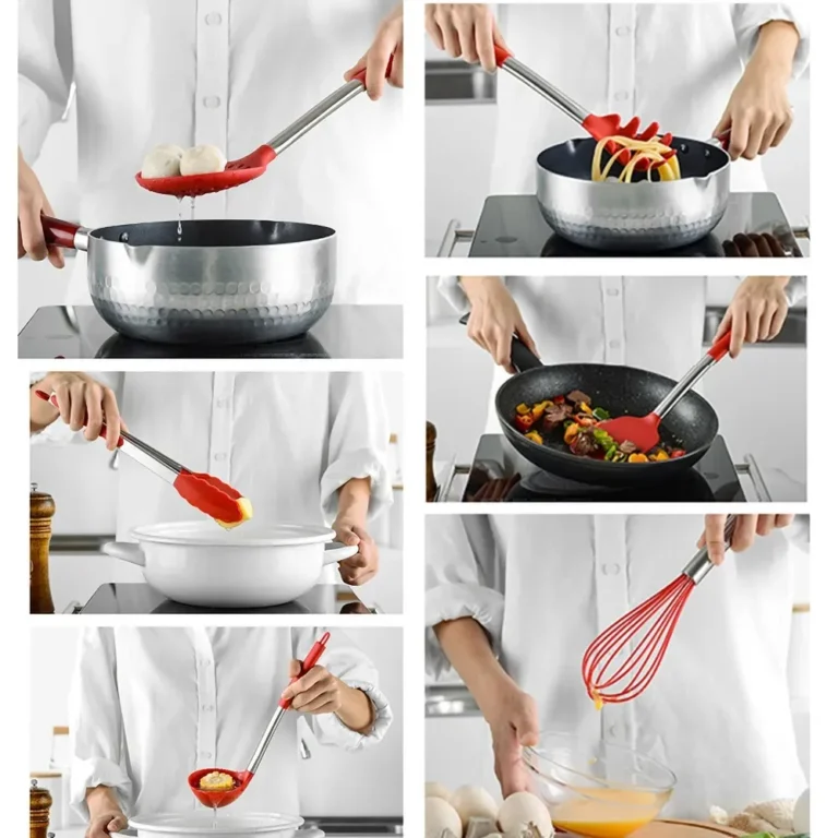 Food Grade Silicone Kitchen Utensil Set