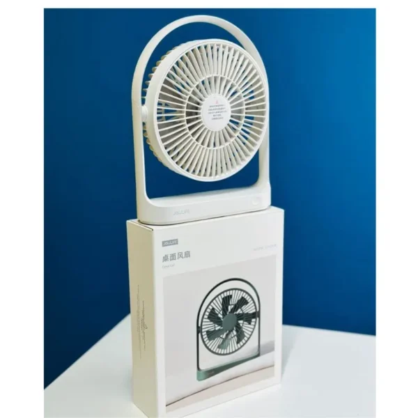 JISULIFE FA19A DC Fan, Run Directly With USB Power From Power Bank Or Solar (Without Battery)