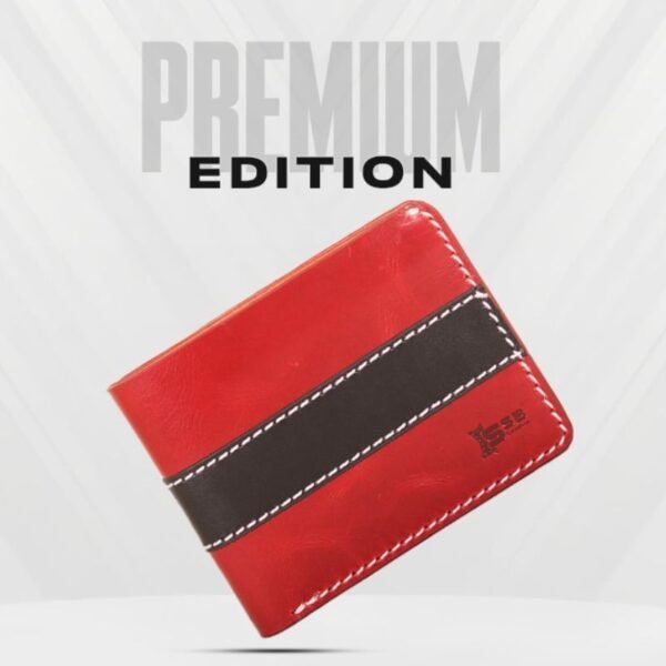 Oil Pull Up Leather Striped Wallet SB-W188 | Premium (P-679)