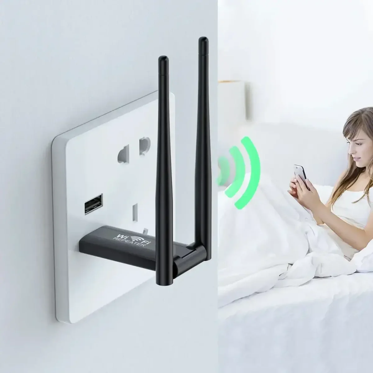 USB Wireless WiFi Repeater 300 Mbps