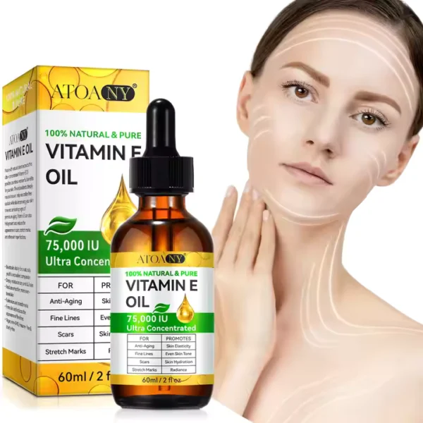 Vitamin E Oil for Face and Hair